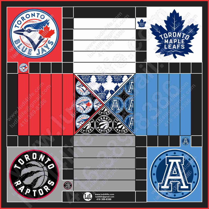 Toronto Sports Teams The Raptors, The Blue, Jays Maple Leafs The Argos